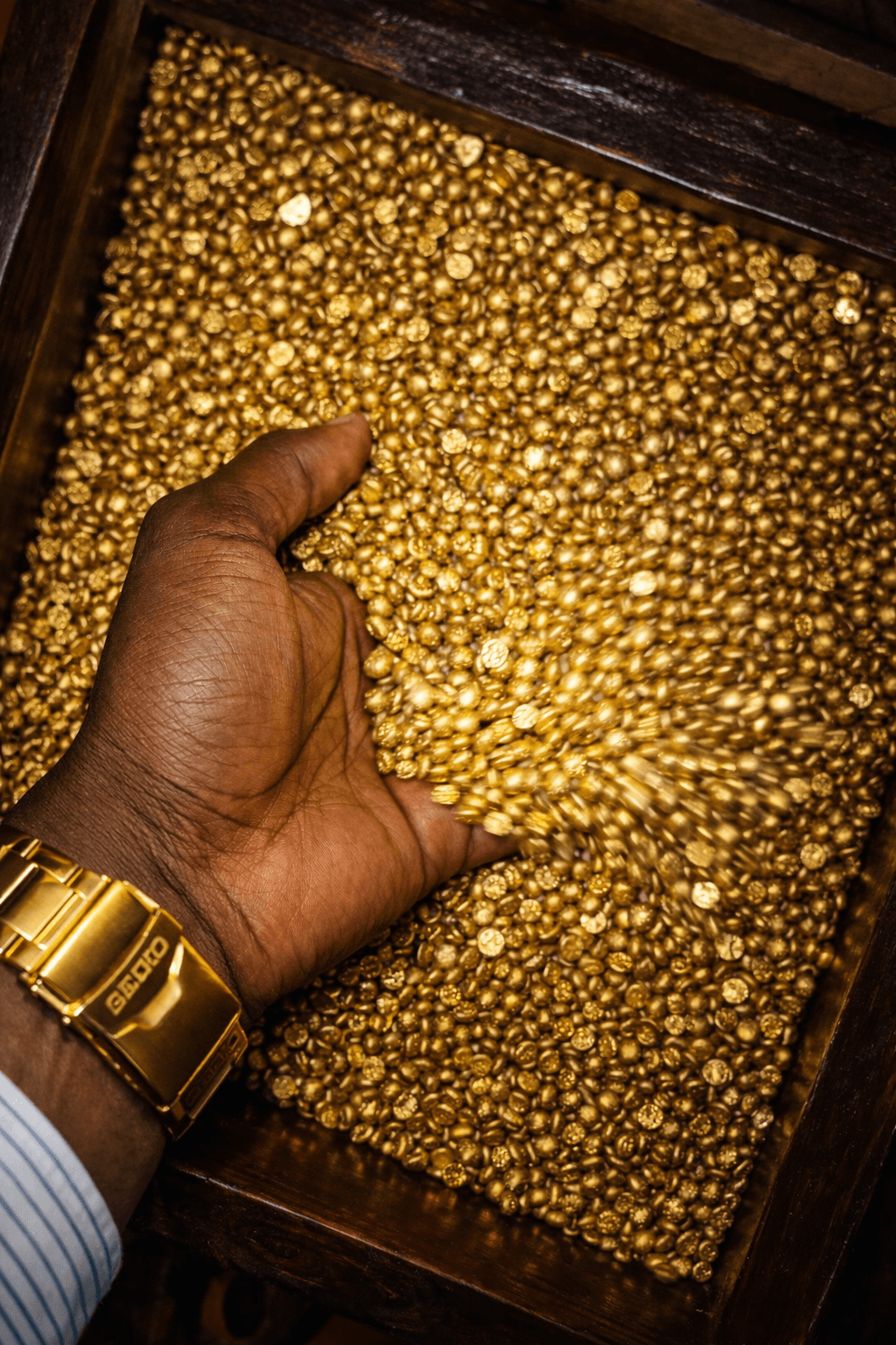 Natural gold nuggets discussed subject to supplier availability, assay review and buyer transaction requirements.